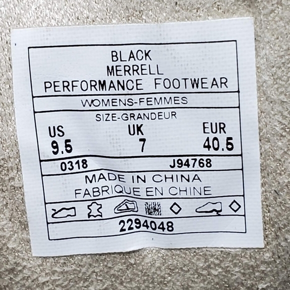 Merrell Tremblant Wedge Lace Pump Ankle Boots Booties Black Suede Size 9.5 New - Picture 4 of 10